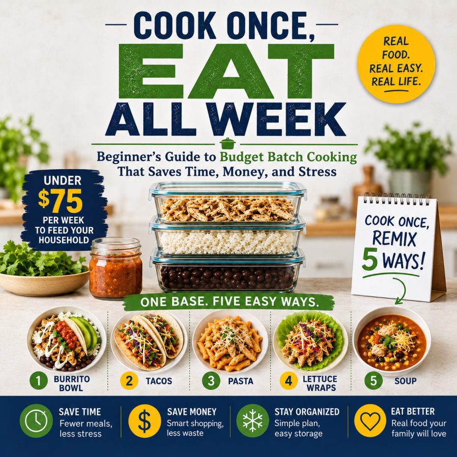 Cook Once, Eat All Week