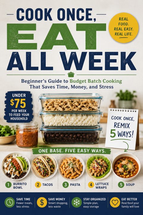 Cook Once, Eat All Week