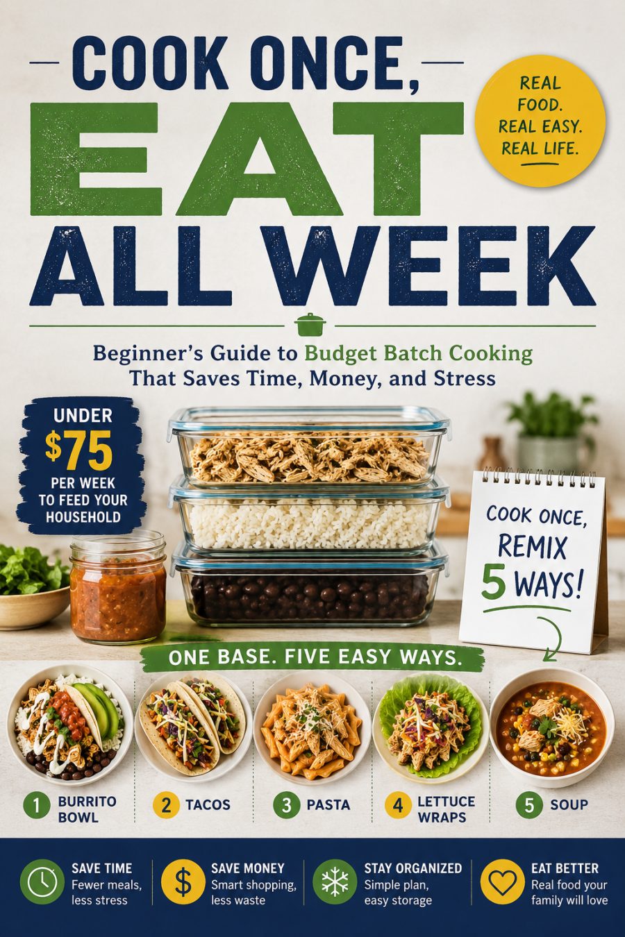 Cook Once, Eat All Week