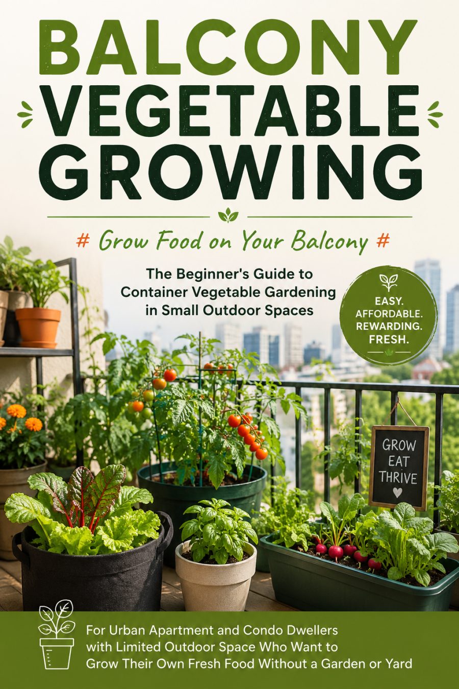 Grow Food on Your Balcony