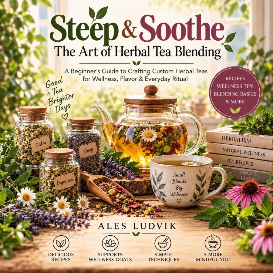 Steep & Soothe: The Art of Herbal Tea Blending