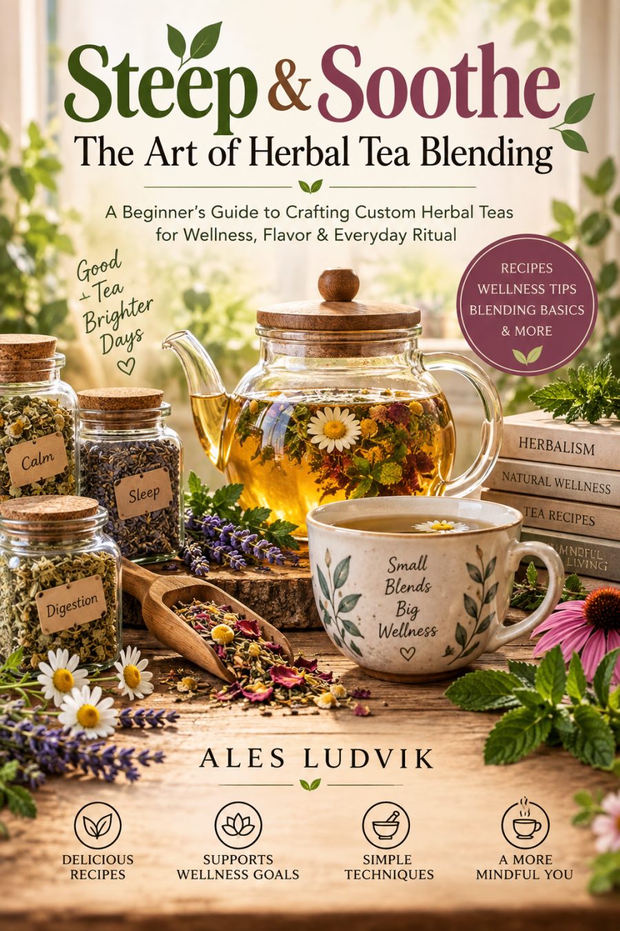 Steep & Soothe: The Art of Herbal Tea Blending