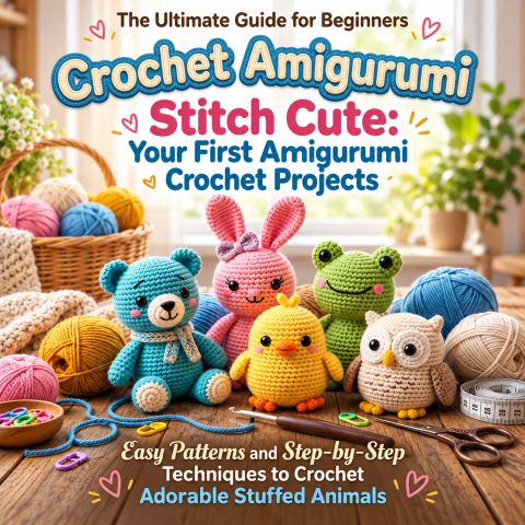 Stitch Cute: Your First Amigurumi Crochet Projects