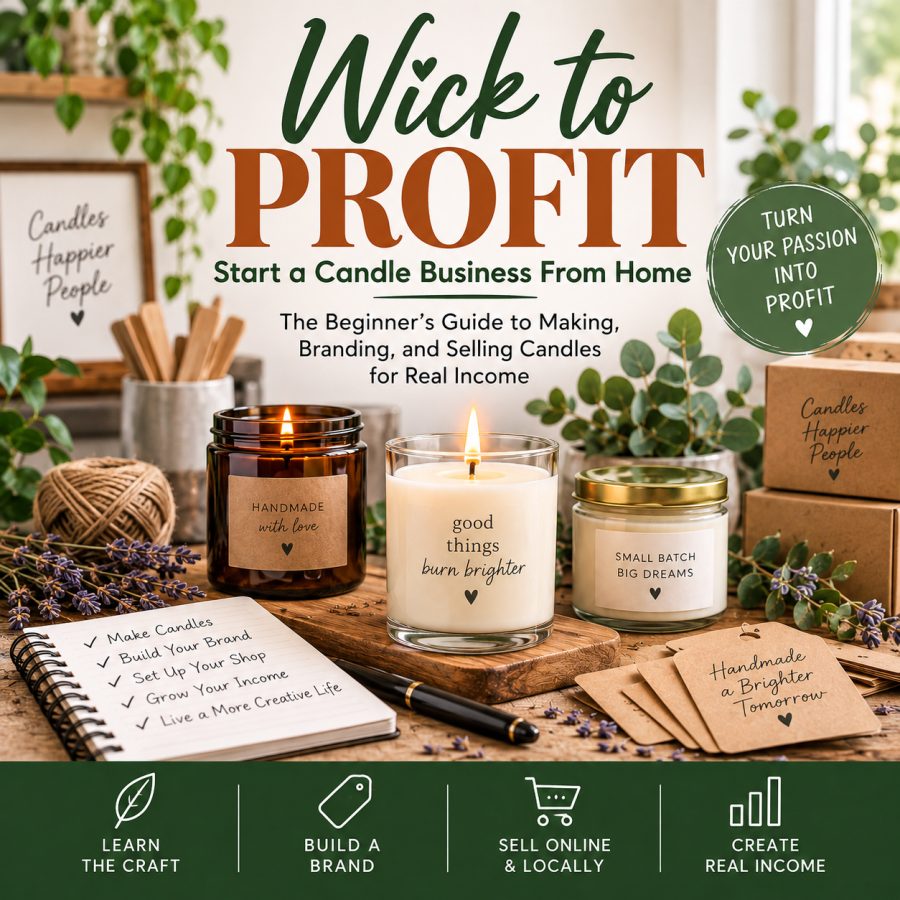 Wick to Profit: Start a Candle Business From Home